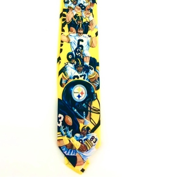 RALPH MARLIN “STEELERS “ TIE Original - Picture 2 of 13